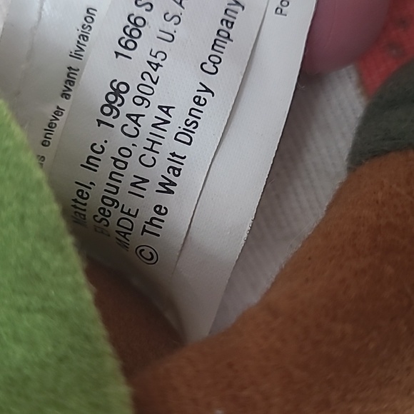 Vintage Disney Hunchback Of Notre Dame Plush Clip - Picture 6 of 6